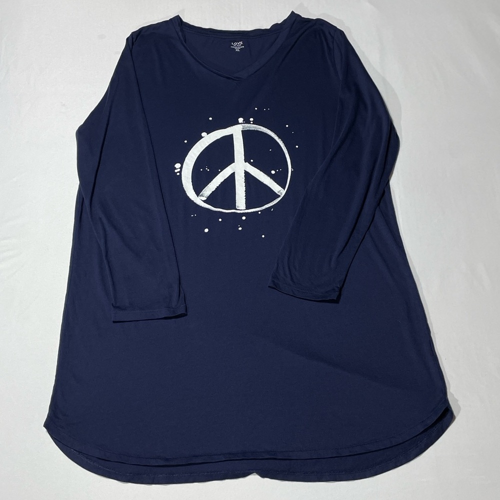 Gap Long Sleeve Sleep Shirt